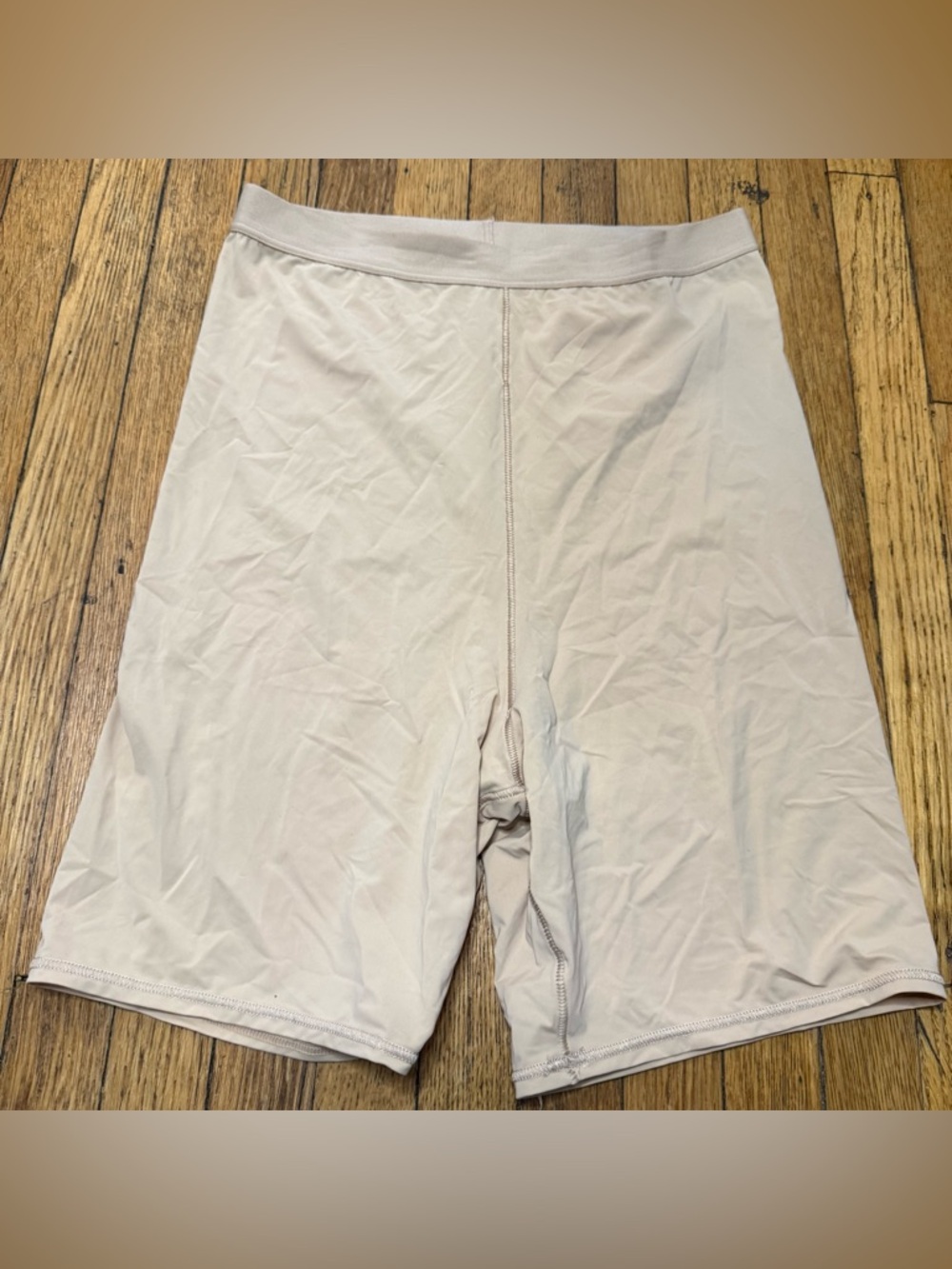 Aerie Smoothez Seamless Nude High-Waisted Boyshort - Size Small